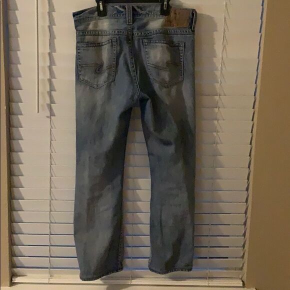 Silver Grayson Heritage Straight Jeans - Picture 4 of 11